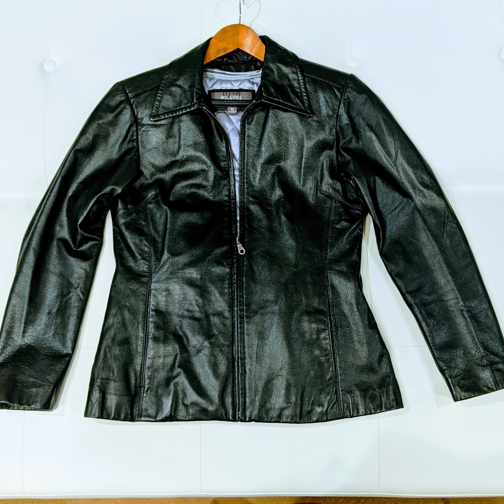 Wilsons Leather Jacket, Size Medium